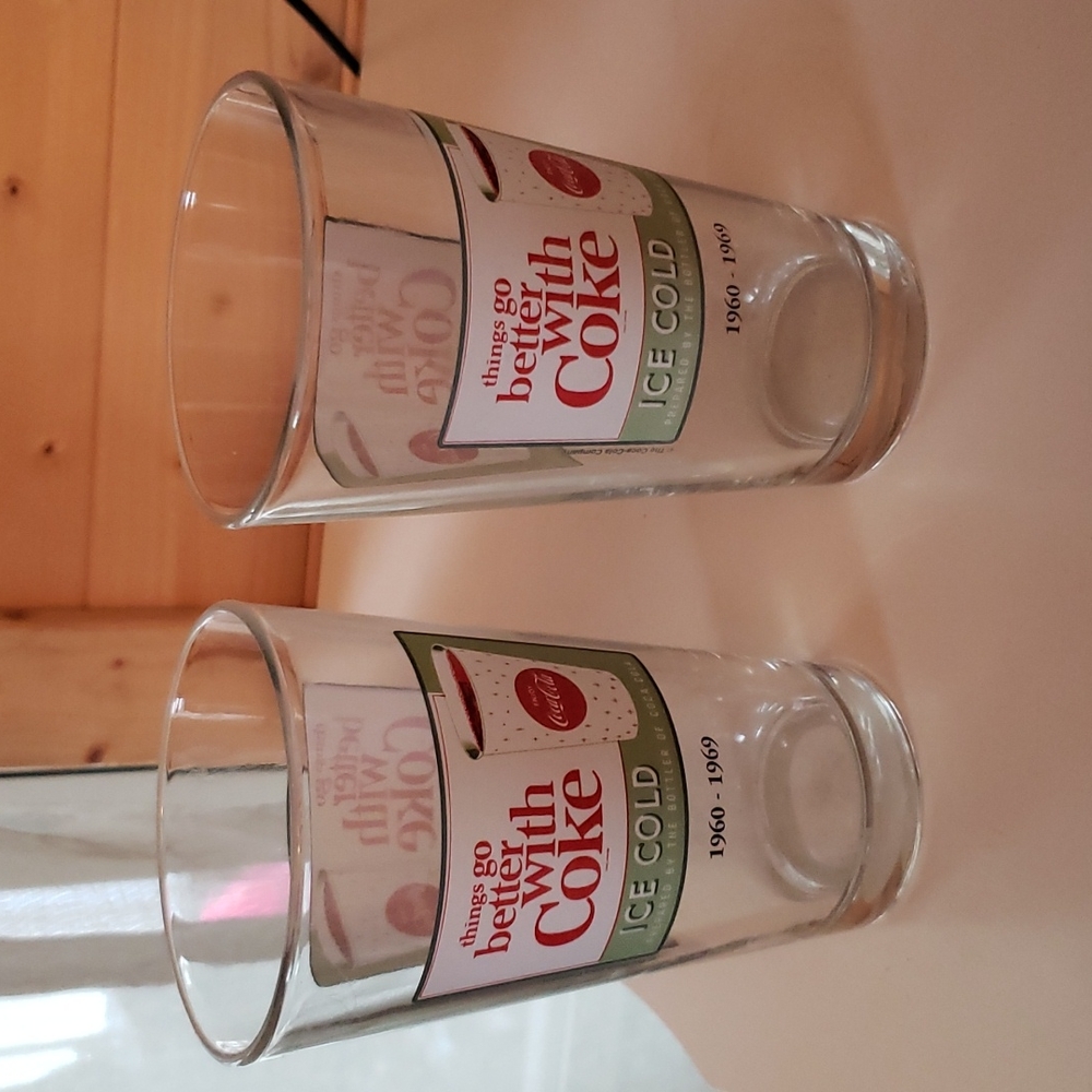 Coca-Cola glasses - Picture 2 of 2